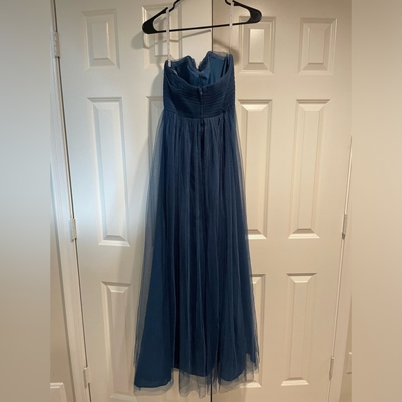 Jenny Yoo Navy Tulle Dress - Picture 7 of 9